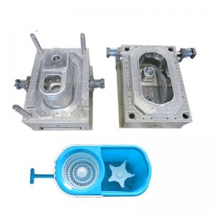 China PVC PPR Plastic Injection Mould Spin Dry Mop Bucket Cold Runner Mold supplier