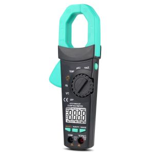 China Componentes eléctricos ABS 300g Digital AC DC Clamp Meter Autónomo de alcance Multimetro verdadero Rms Ncv Ampímetro supplier