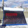 500L Vacuum Tube Compact Solar Water Heater Tap Water Flat Roof Solar Collector