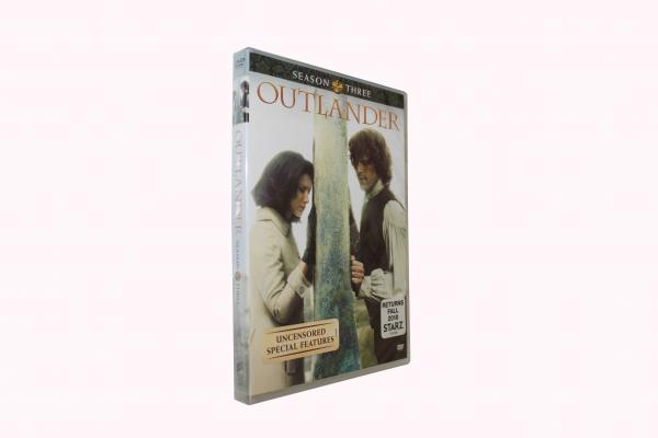 2018 newest Outlander Season 3 5dvds Adult TV series Children dvd TV show kids