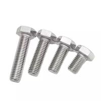 China FAST Stainless Steel A2 A4 Hex Bolt Fasteners Hex Head Screws M5 M6 M8 M10 DIN933 on sale