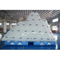 China Commercial Inflatable Water Iceberg / Inflatable Aqua Iceberg For Lake on sale