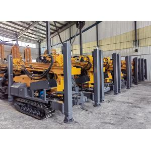 China Crawler Diesel Engine Drilling Machine Borehole For Water Well supplier