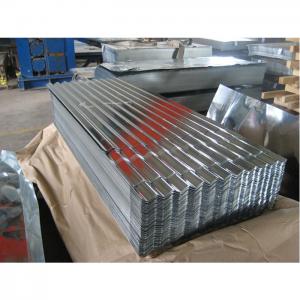 Galvanized Corrugated Steel Zinc Coated 0.11 - 1.0mm Thickness