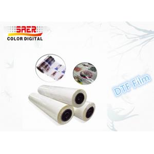 Hot Melt Powder PET Film Roll For T-Shirt Heat Transfer Printing