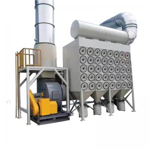 1100 kg Industrial Sandblasting Grinding Cartridge Dust Collector for Dust Collection