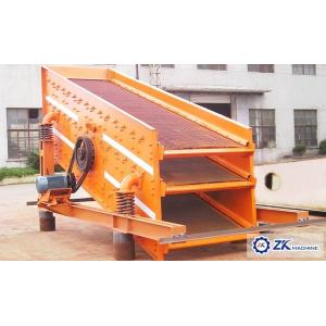 China 10-600 máquina de la investigación de la arena del Vibro de la t/h, tamiz vibratorio del movimiento linear supplier