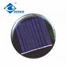 China 5V 0.25W Round small solar panels for sunpower solar charger ZW-R58 risen energy solar panels wholesale