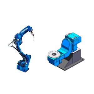 China Yasakwa Welding Robot Positioner AR1440 With Two Axis 3 Tone L Type Positioner supplier