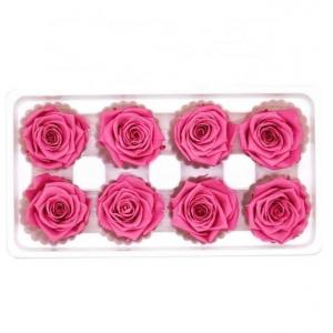 China 4-5cm Preserved Rose Heads Allergy Friendly Only For Indoor Use wholesale