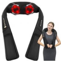 China Black Neck Shoulder Massager Machine With Dimensions 39*19*20cm on sale