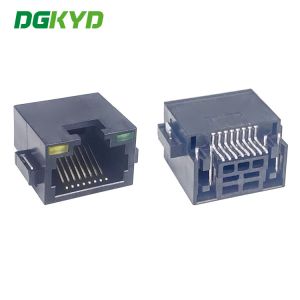 China DGKYDCB821188JB1W6SB1057 8.2 Sink Plate Connector RJ45 Socket All Plastic LED Lamp SMT on sale