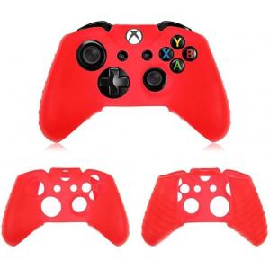 China Soft Protector Cover For Microsoft Xbox One Controller - Color Red supplier