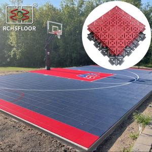 Volleyball Floor Basketball Court Tiles 30.48*30.48cm Carton Package