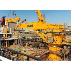 37m Offshore Telescopic Boom Marine Deck Davit Crane