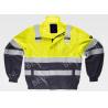 High Visibility Safety Work Clothes with Big side patch pockets Anti Shrink