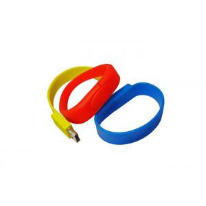 China 8 GB Silicone Bracelet OEM Micro USB 21 X 1.9 X 0.9cm All Modern System Compatible supplier