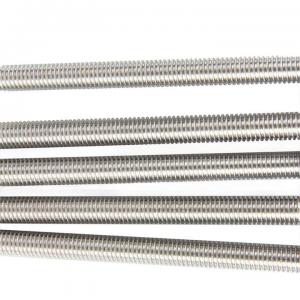 Silvery Carbon Steel Threaded Rod Superior Fastening Option For Various Applications