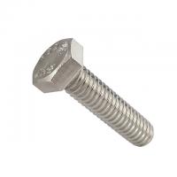 China Din933 Din931 Hexagon Bolts With Flange 16mm - 70mm Grade 10.9 on sale