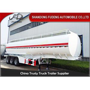 China 12 wheels carbon steel fuel tanker semi trailer with 42000 Liters capacity wholesale