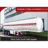 China 12 wheels carbon steel fuel tanker semi trailer with 42000 Liters capacity wholesale