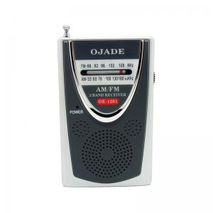 Private Model Portable AM FM Radio 100mm Long Range Built In Speaker