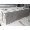 Red Stone Polished Granite Slabs Tiles Flamed Bush Hammered Color Uniformity