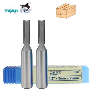 China High Precision Tiger Router Bit 0.5in 0.25in Straight Tungsten Carbide Milling Bits wholesale