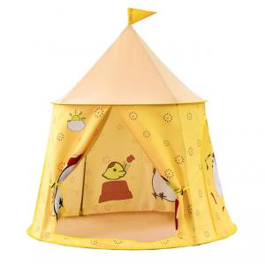 Small Polyester Tepee Pop Up Outdoor Camping Tents Kids Playing House H120XD116cm