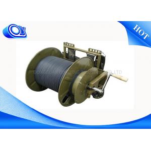 China TPU Jacket Military Grade Fiber Optic Cable Single Mode For Video Transmitting supplier