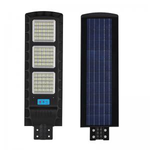 China 300w ABS material  integrated all in one led solar powered street light integrated solar led street light supplier