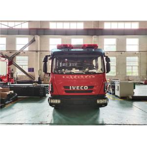 4×2 Drive Small Water Tanker Fire Truck with 5 seats in Cab and  2000L Tender