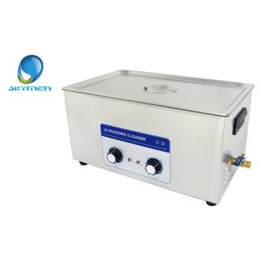 China Electric Powered Large Ultrasonic Cleaner 22L For Pottery Clean supplier