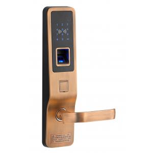 China Standalone Fingerprint Access Control Door Lock For Residential Apartment supplier