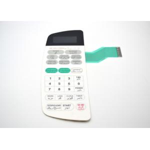China Eco Friendly Flexible Flat Membrane Switch For Medical Microwave Therapy Apparatus supplier