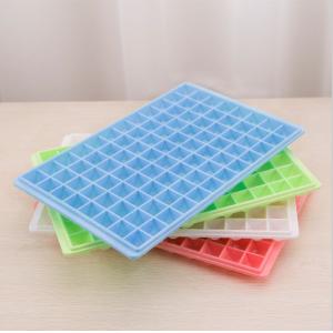 China Square Plastic Ice Cube Tray Grid Mold Ice-making Box Maker Ice mold supplier