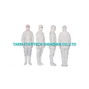 China Unisex ESD Clothing Polyester Anti Static Coverall Comfortable Jumpsuit supplier