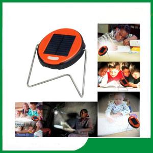 Portable solar camping light, mini emergency table solar light with high brightness for hot sale