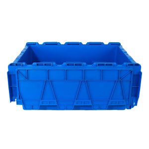Returnable Solid Style Container PP/PE Large Plastic Moving Crate for Customized Logo