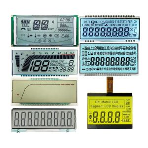 China Driver IC HT1621 14Segment 16Segment 7 Segment Lcd Display Liquid Crystal Display Custom Black Va Tn Stn Lcm Monochrome wholesale