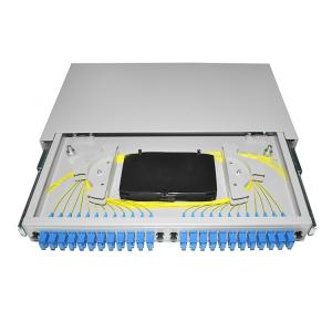China Pigtail Fiber Optic Patch Panel 19'' Rack Mounted OTB ODB 12 24 Port SC Connector supplier