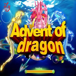 Advent Dragon Arcade Fish Table Software Game trabaja a máquina con Bill Acceptor