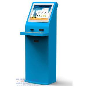 China 19 Wide Viewing Angle Touch Screen Information Kiosk And Amplified Stereo Speakers supplier