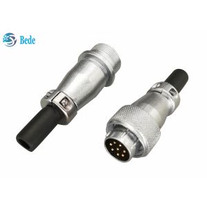 China WS16 conectores de Pin Plug And Socket Docking do conector circular 10 7~10 pinos 5A 400V supplier