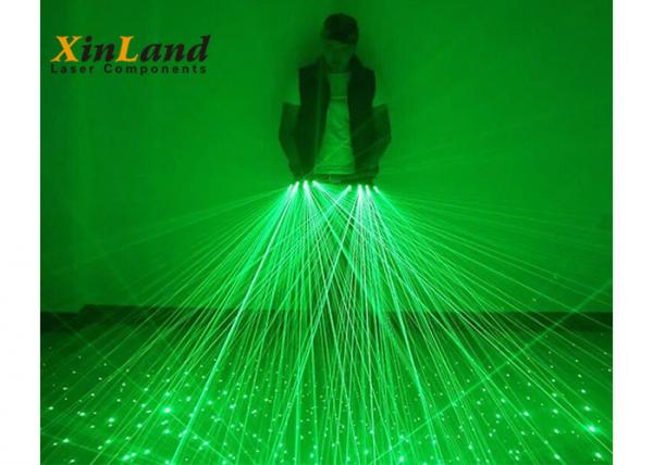 Green Outdoor Powerful Laser Light Projector 532nm Dj Laser Lights Nylon