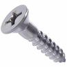 Partical Thread Cross Recessed Countersunk Flat Head Screw DIN7997 Into Steel