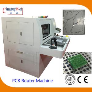 Double Station PCB Router Machine With Auto Routing Bit Checker