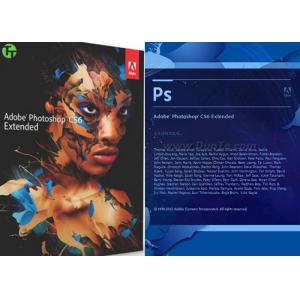 Geniune Microsoft Adobe Photoshop CS6 Software For Beginning / Artwork Design