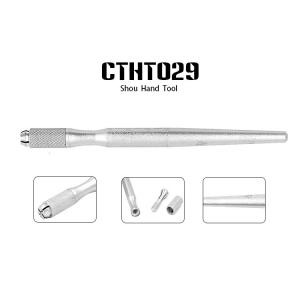 China Non - Disposable Cosmetic Permanent Makeup Manual Pen With Blades supplier