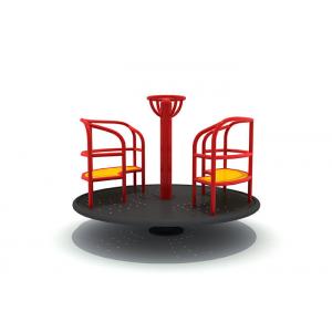 Mini Turntable Spinning Playground Equipment Non Toxic OEM Accepted